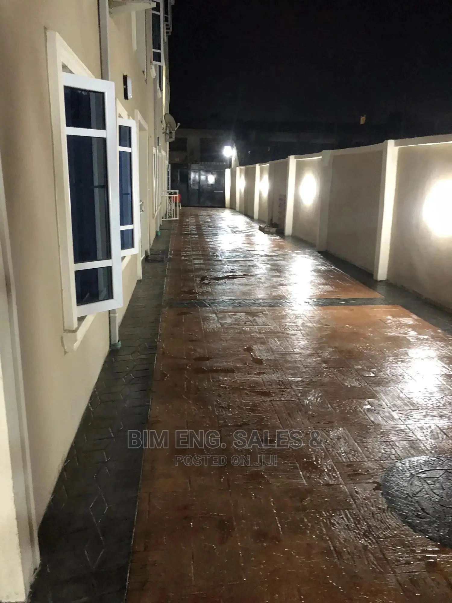 Ashler Print Concrete Stamped Floor Polishing Design