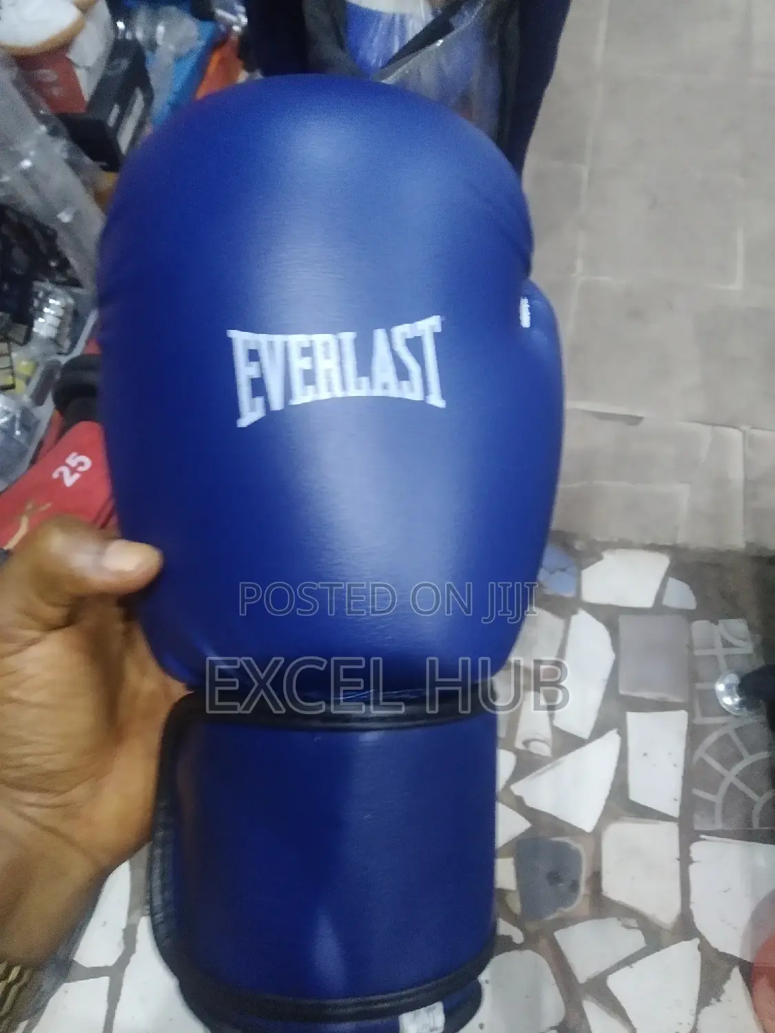Everlast Boxing Gloves Blue