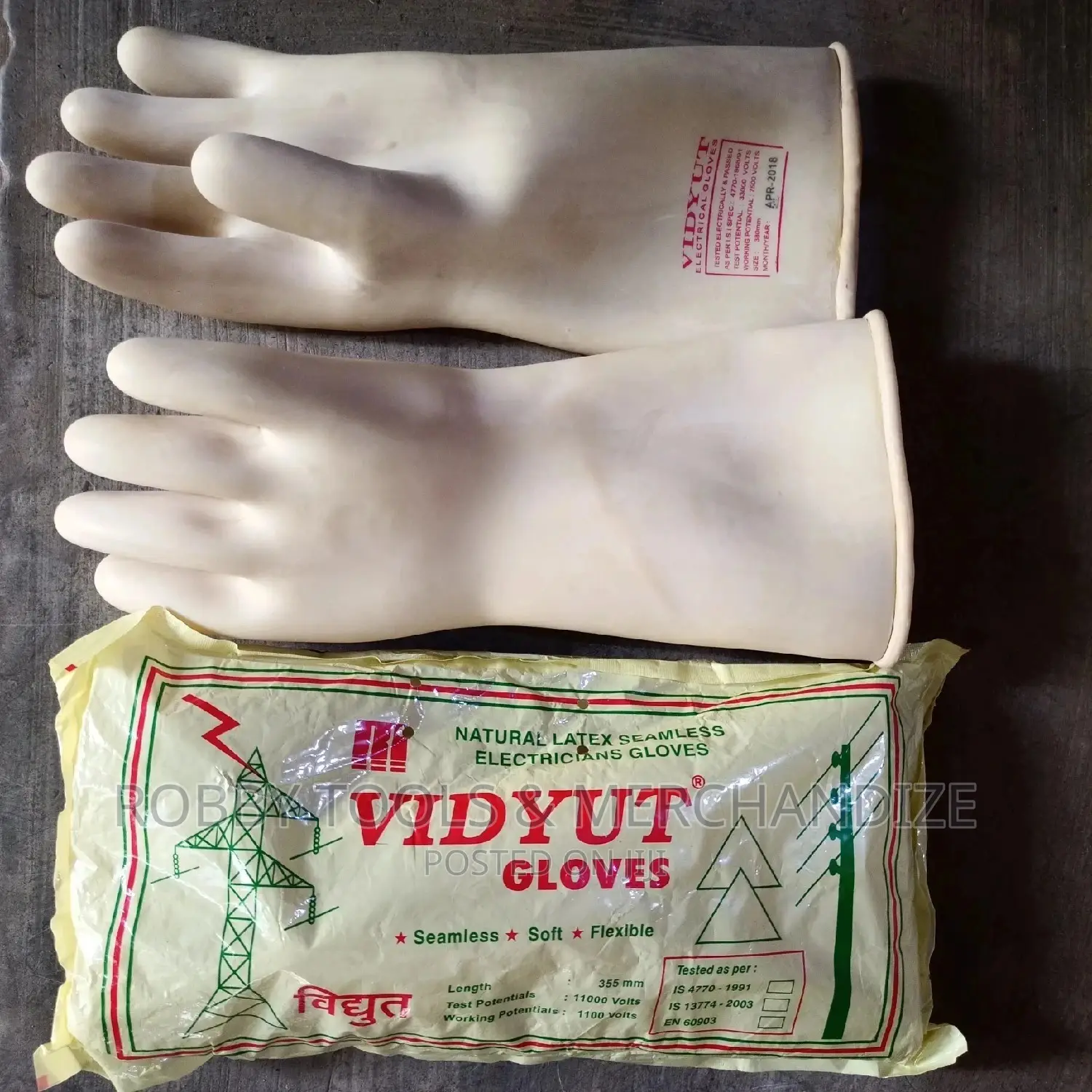 Vidyut Electrical Hand Gloves 33KVA