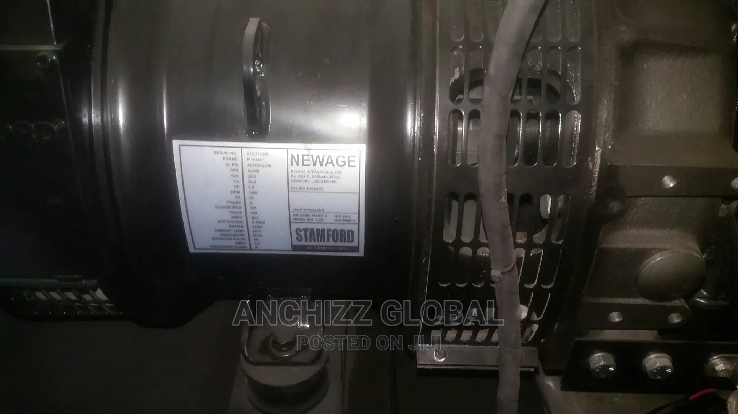 30kva Soundproof Perkins Engine With Stamford Alternator