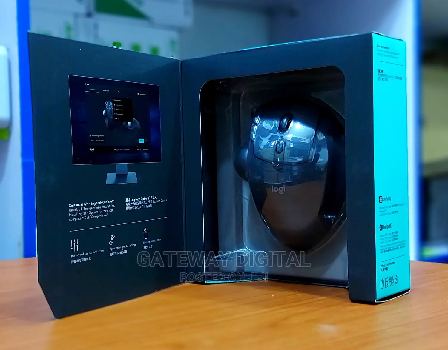 Logitech Mx ERGO Wireless Graphite