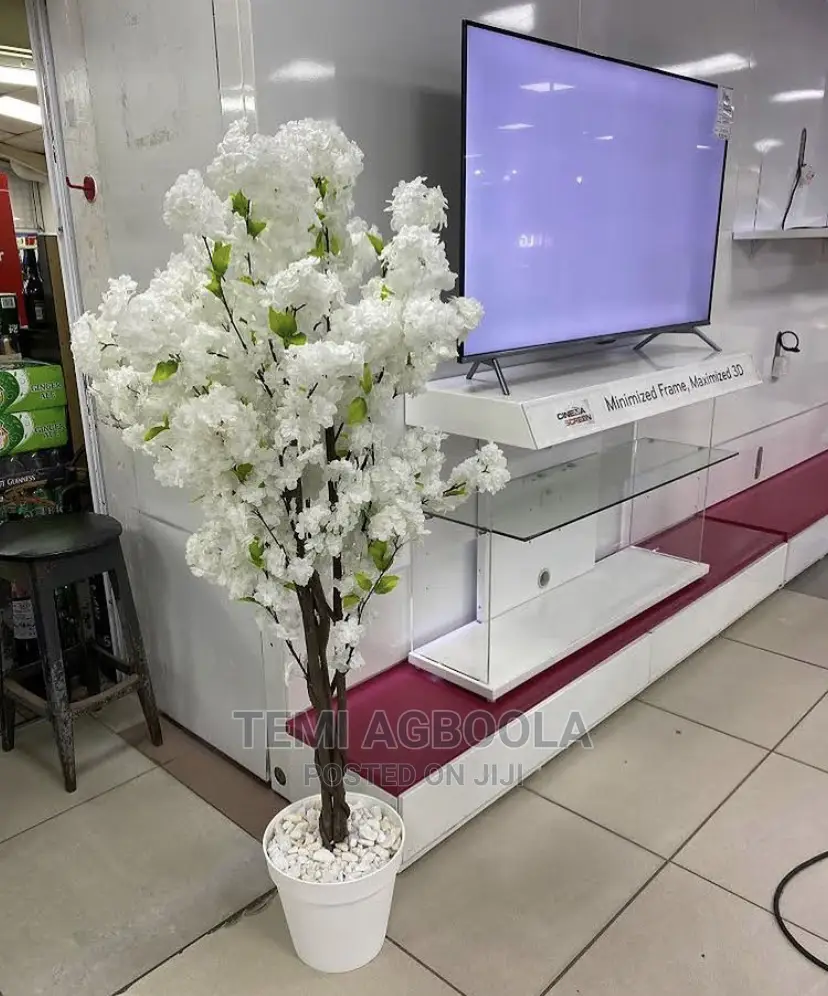 White Cherry Artificial Tree