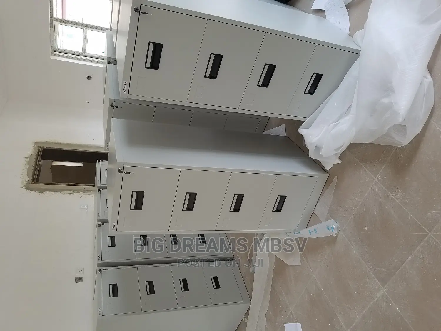 Plastic Hand 4 D File Cabinet