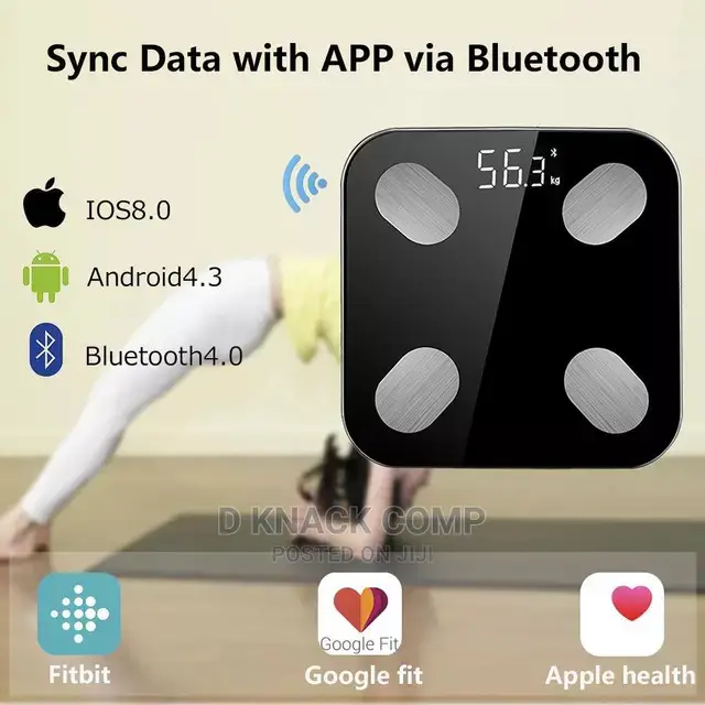 Bluetooth Body Fat Scale Smart Accurate Digital Weight Scale