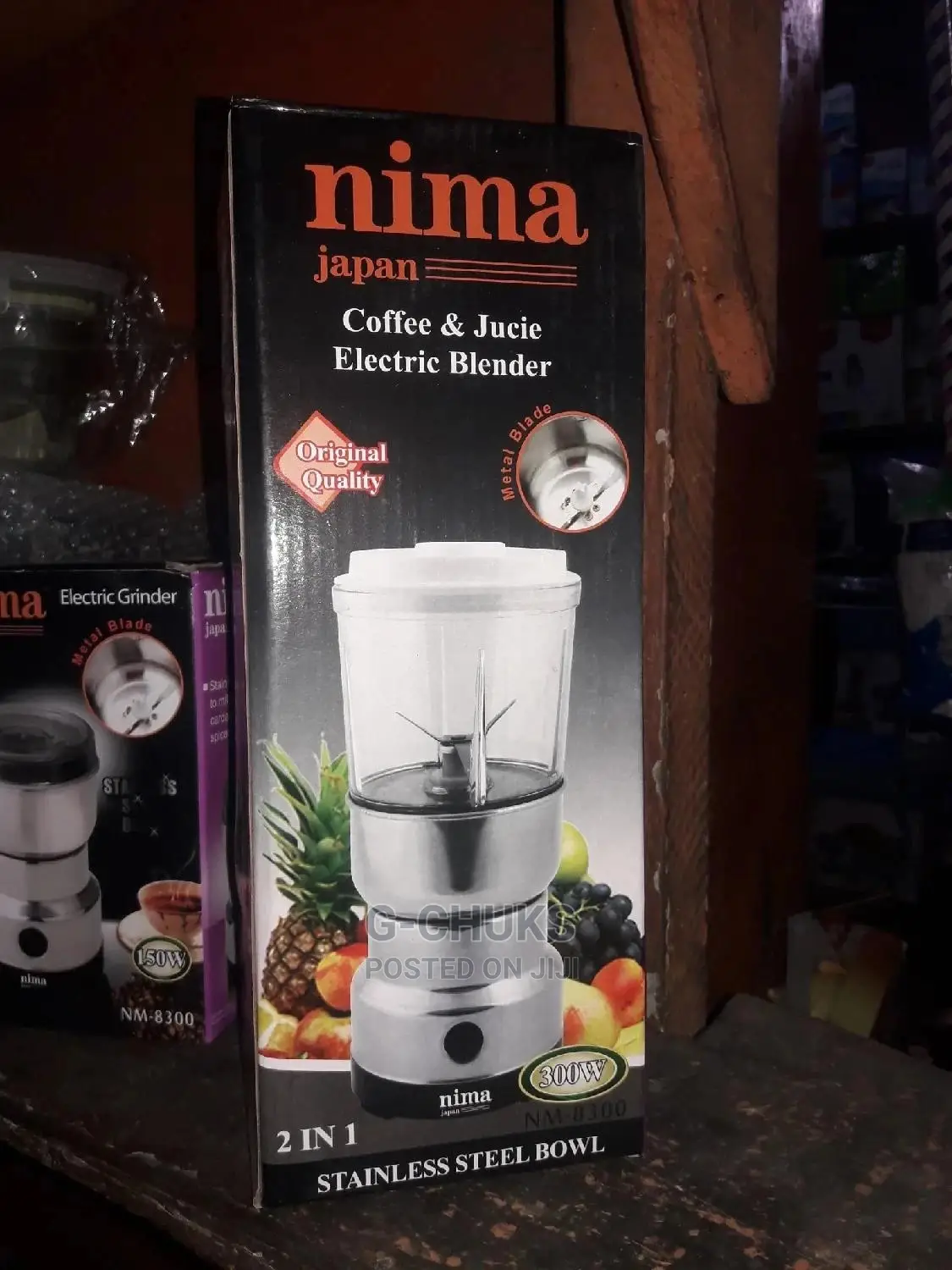 Nima 2 in 1 300watts Electric Grinder