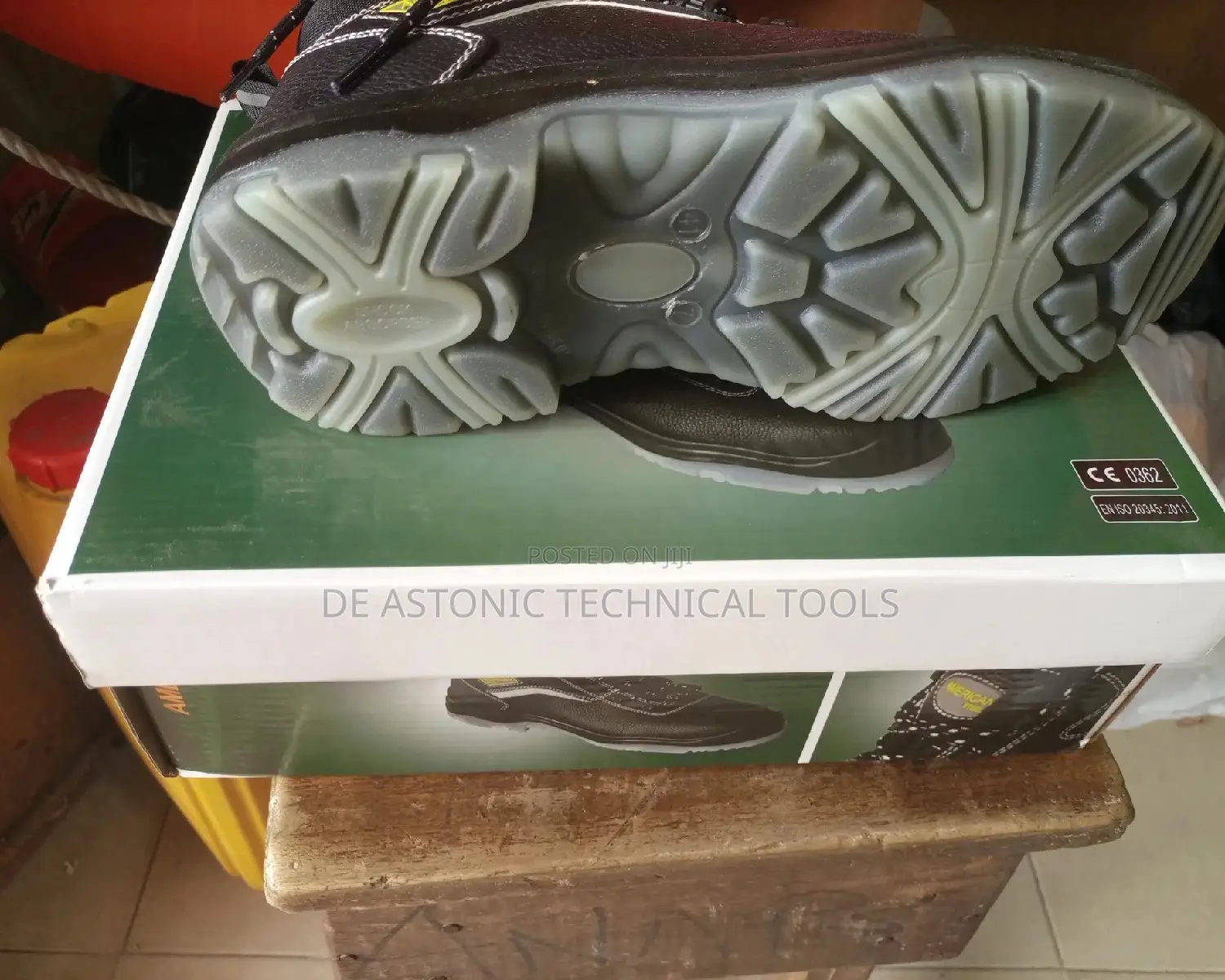 American Steel Oil Resistance and Anti Static Safety Boot