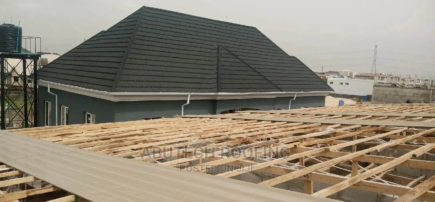 Abutech Stone Coated Roofing Sheets Project at Agungi Lekki