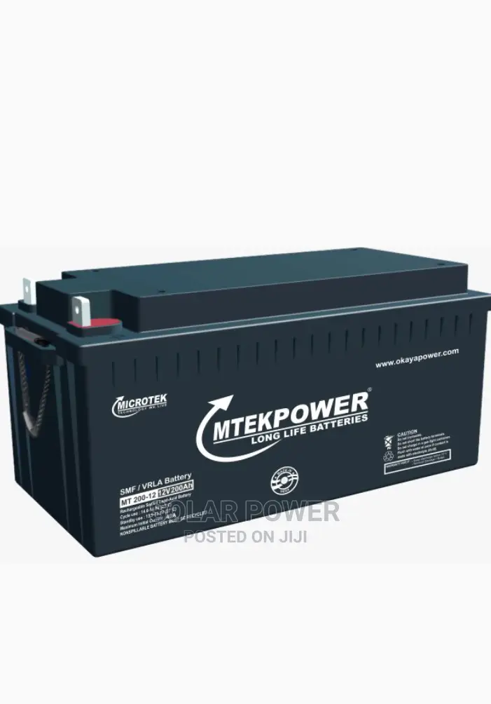 Microtek Valve Regulated Deep Cycle Battery 12v200ah