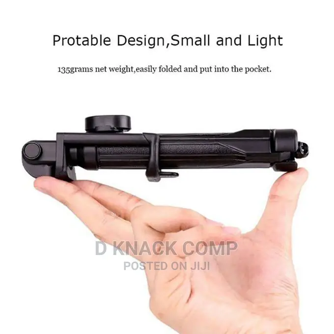 Handheld Cellphone Tripod Extendable Selfie Wireless BT