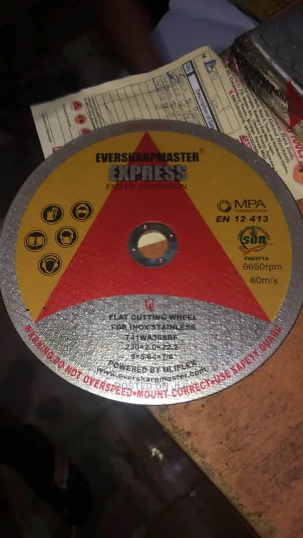 Eversharpmaster 9inchs Stainless Cutting Disc