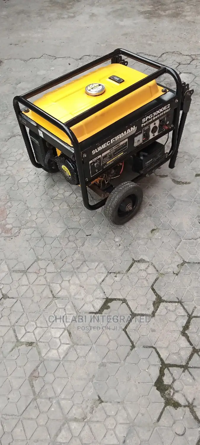 Almost New 2.8KVA SUMEC FIRMAN Spg3000e2 Key-Starter Gen Set