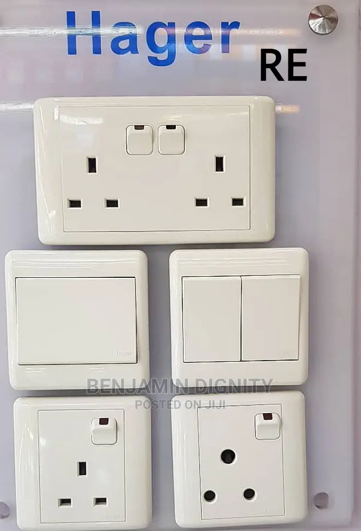 High Quality UK Standard Switches Sockets