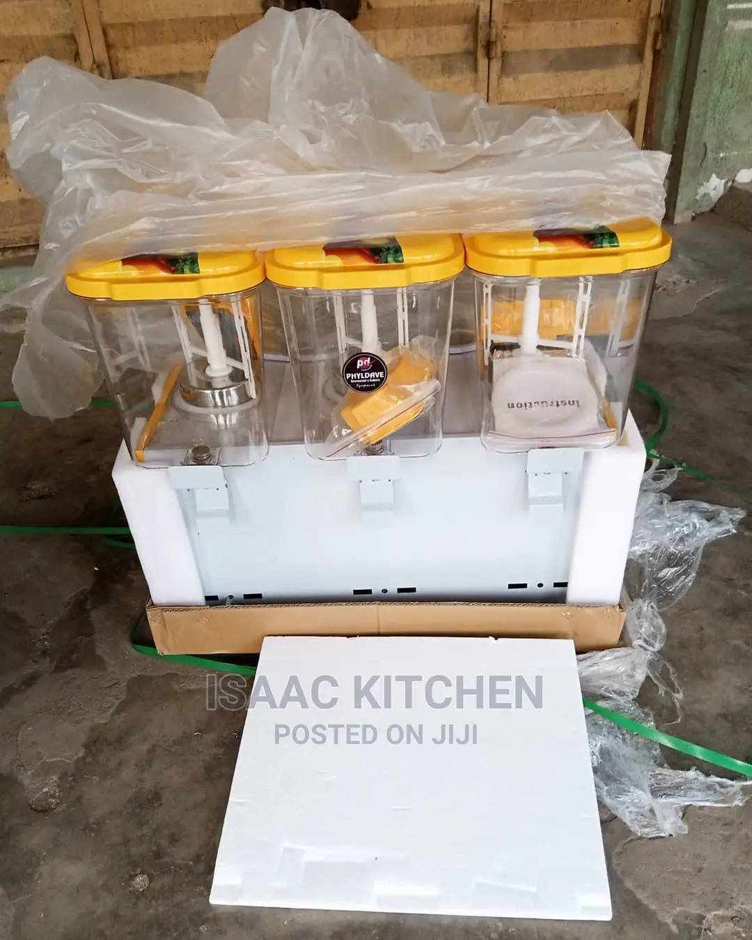 3 Tank Juice Dispenser