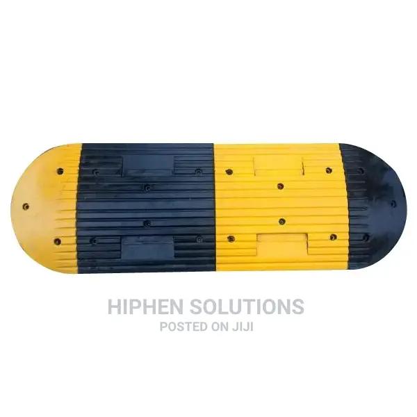 Black and Yellow Rubber Speed Breaker