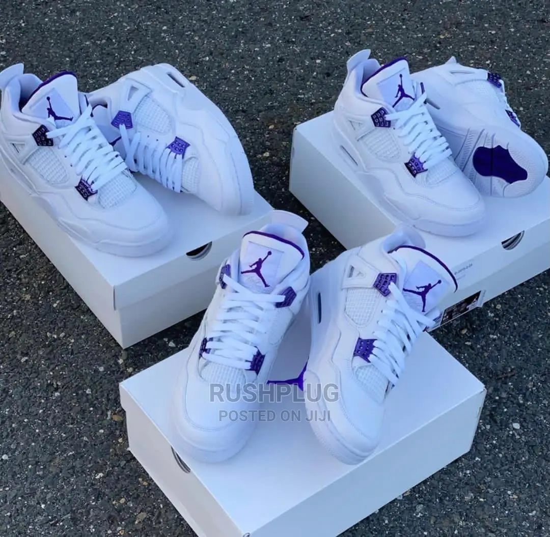Air Jordan 4 Retro ‘Metallic Purple’