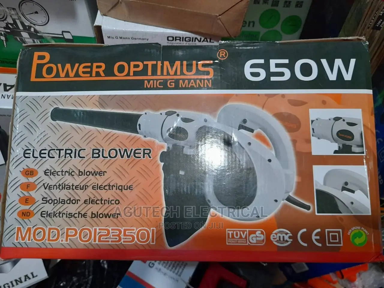 Electric Handheld Blower(Power Optimus)