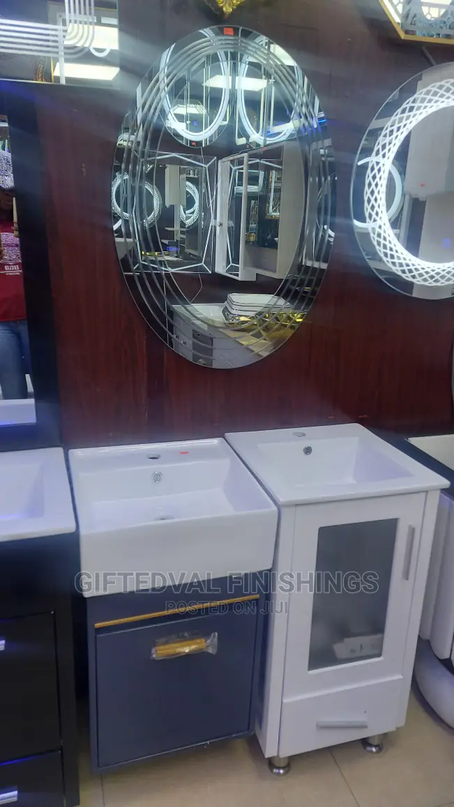 Quality England Bathroom Cabinet With Mirror