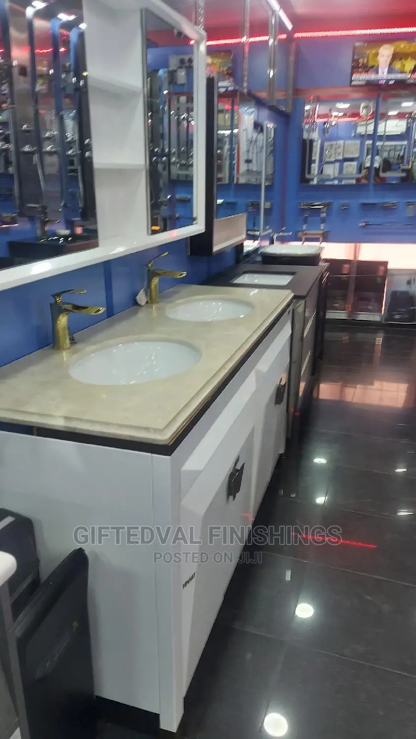 Wash Hand Basin Cabinet With Mirror