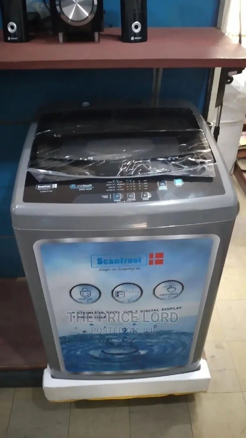 Scanfrost 8kg Full Auto Top Loader Washing Machine Sfwmtlyk8