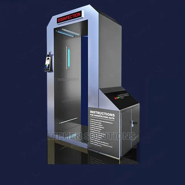 Intelligent Temperature Measurement and Disinfection Channel