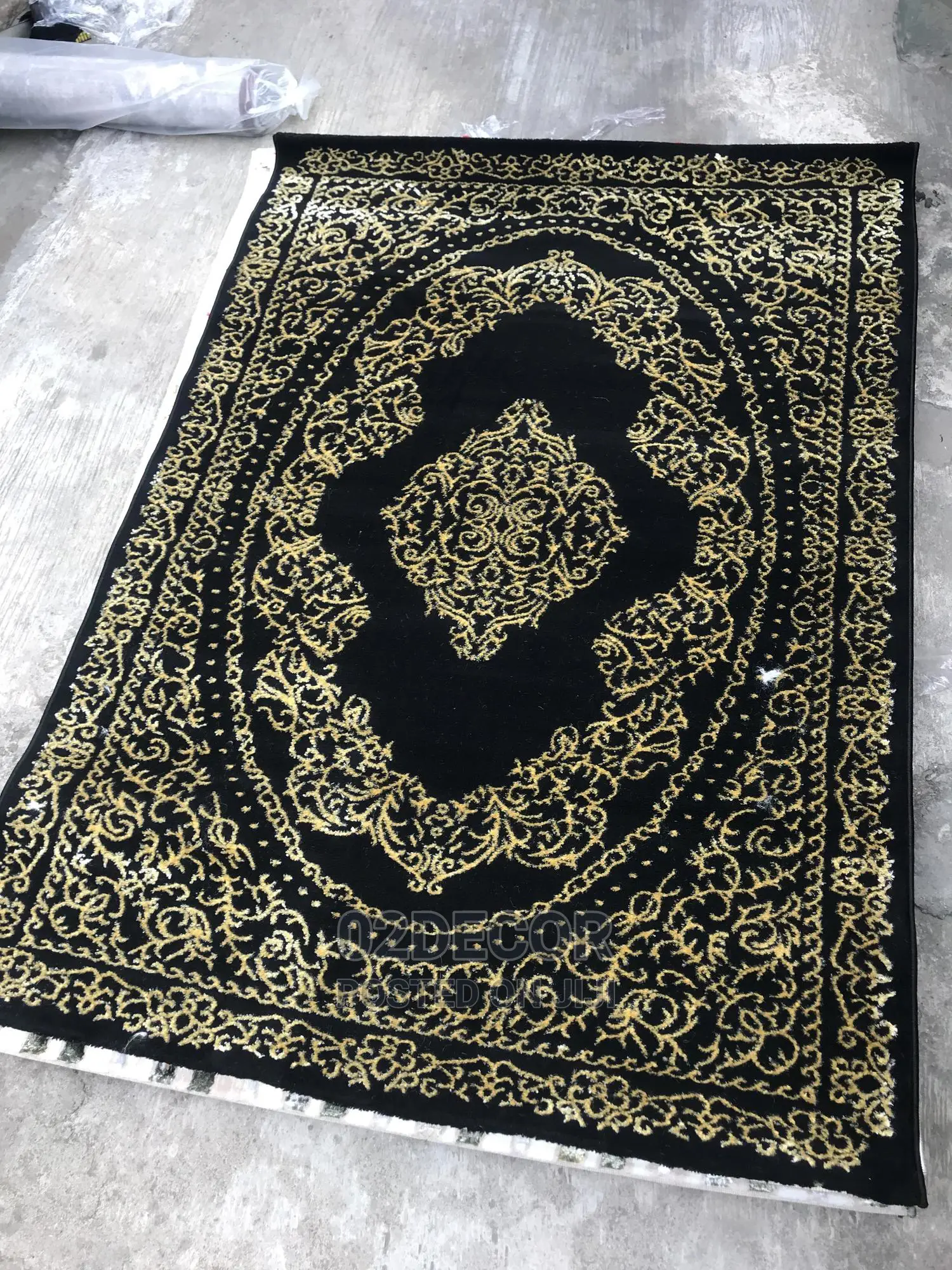 Black Background Persian Rugs Available 4/6 and 5/7 and 7/10