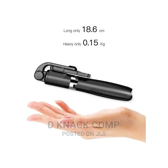 3in1 Wireless Bluetooth Selfie Stick Foldable With Remote
