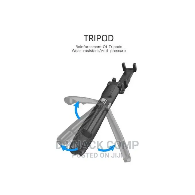 3in1 Wireless Bluetooth Selfie Stick Foldable With Remote
