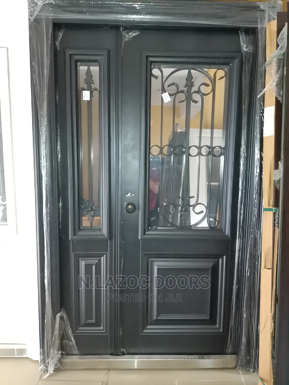 Roman Glass Door