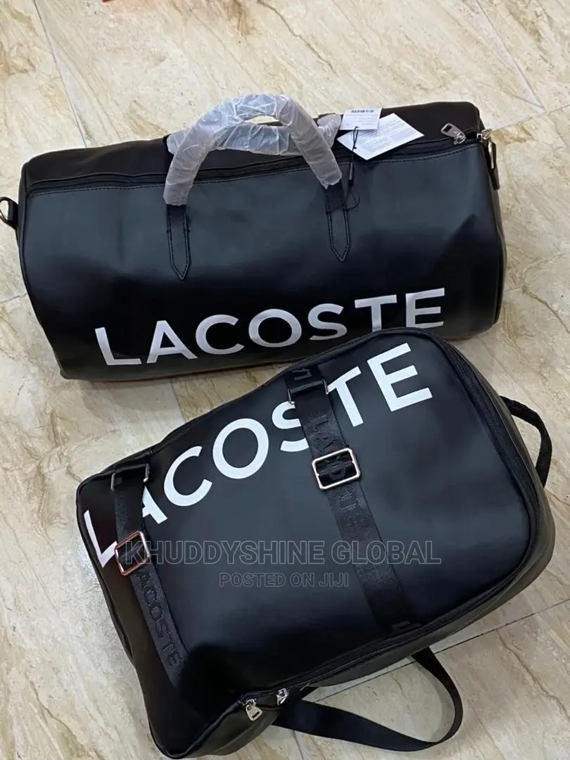 Men's L Signature Detachable Shoulder Strap Leather Bag