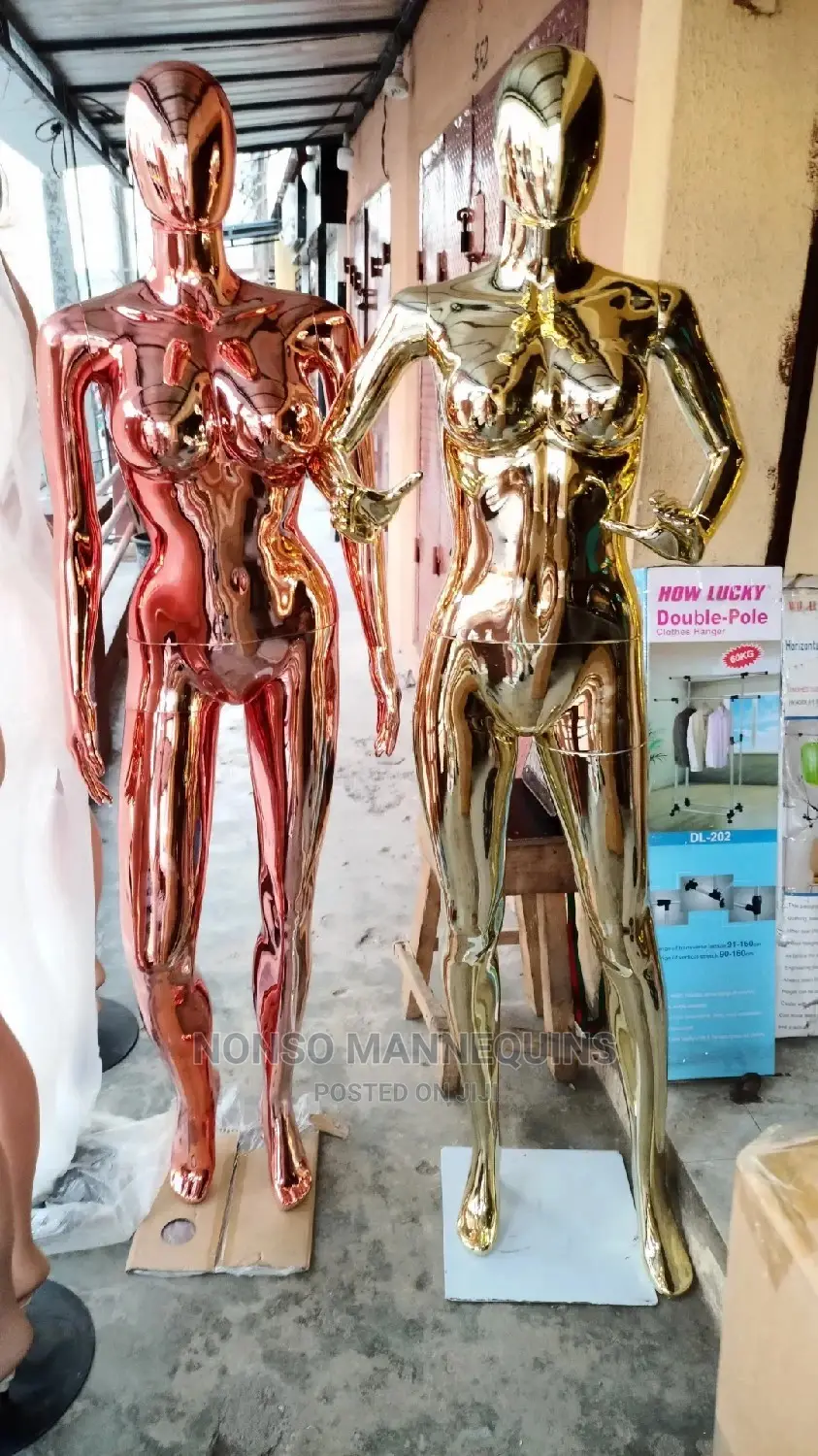 Rose Gold and Gold Uk Size 12 Mannequins