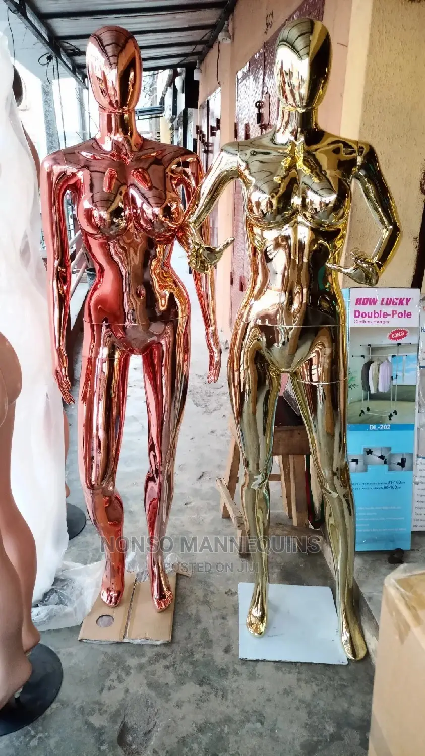 Rose Gold and Gold Uk Size 12 Mannequins