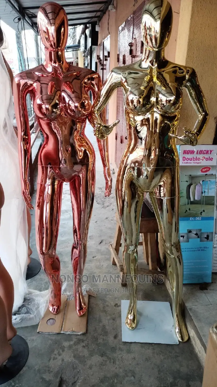 Rose Gold and Gold Uk Size 12 Mannequins