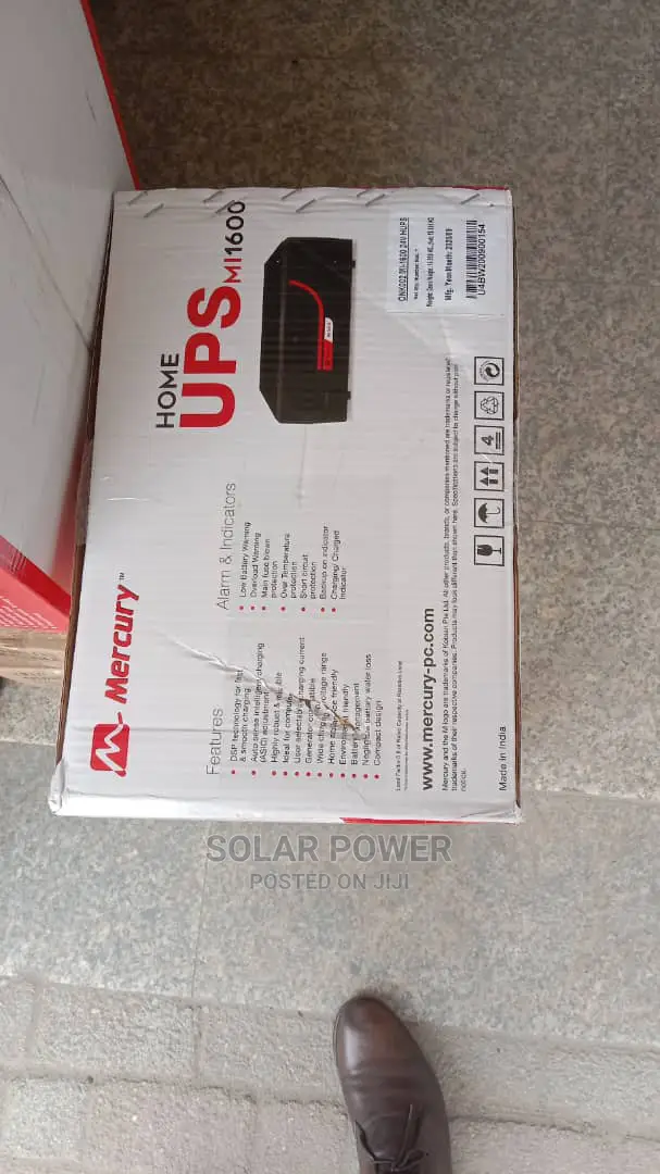 Mercury Pure Sine Wave Inverter 1600va 24v