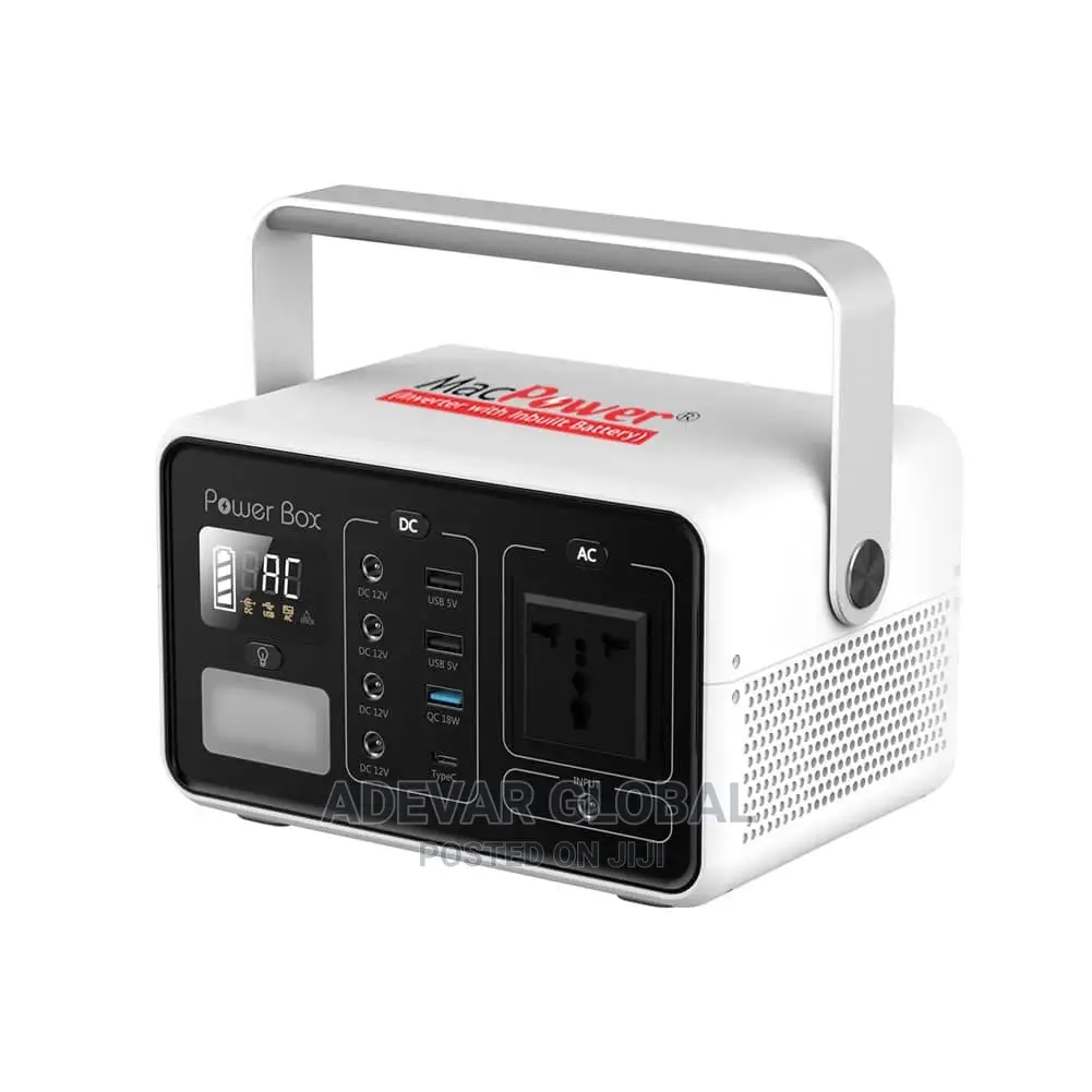 Macpower Portable Solar Inverter Power Bank Generator 200w