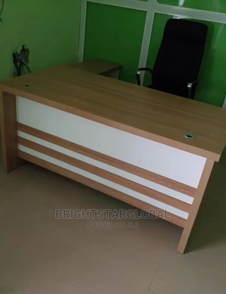 Office Table (High Quality Wood)With Extension and Drawer