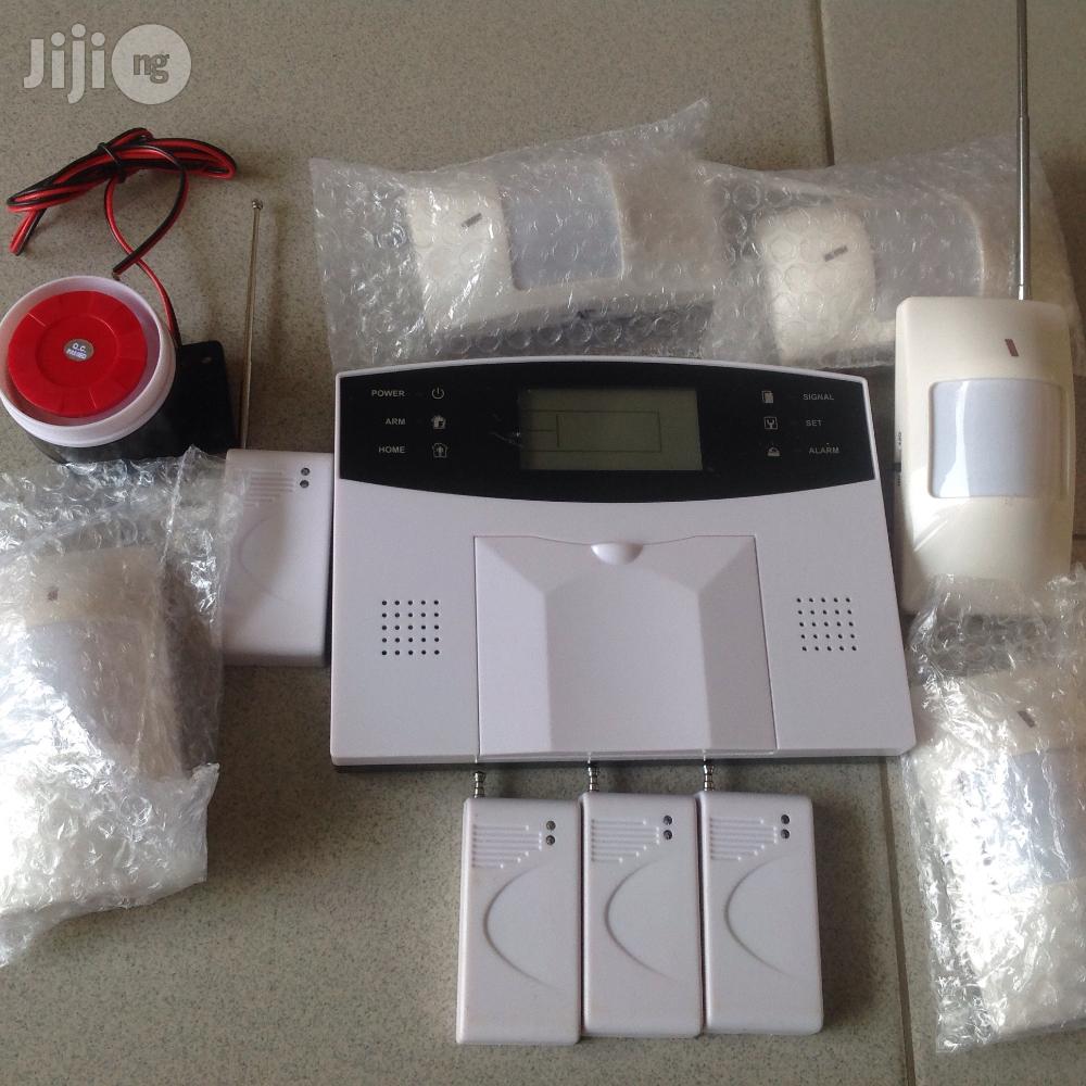 Burglar Alarm System With Motion Detectors