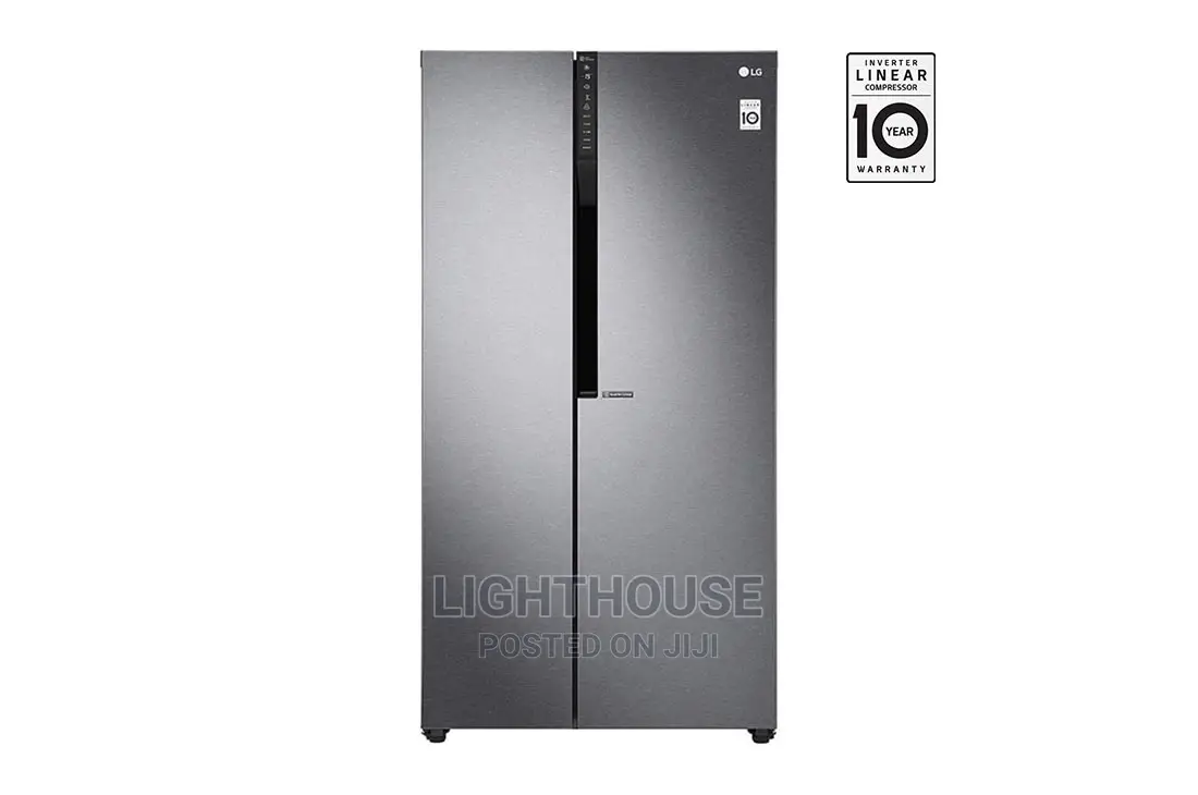 Lg (Gc-j257slrw)Frost Free Side-by-side 394l Refrigerator