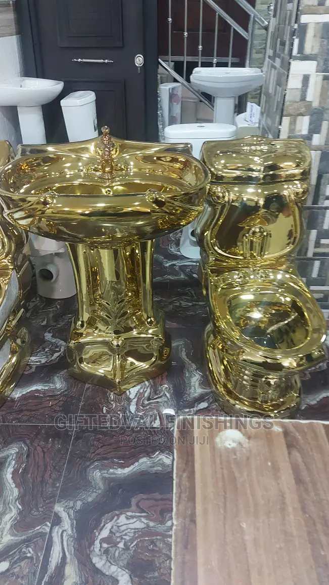 Golden Water Closet