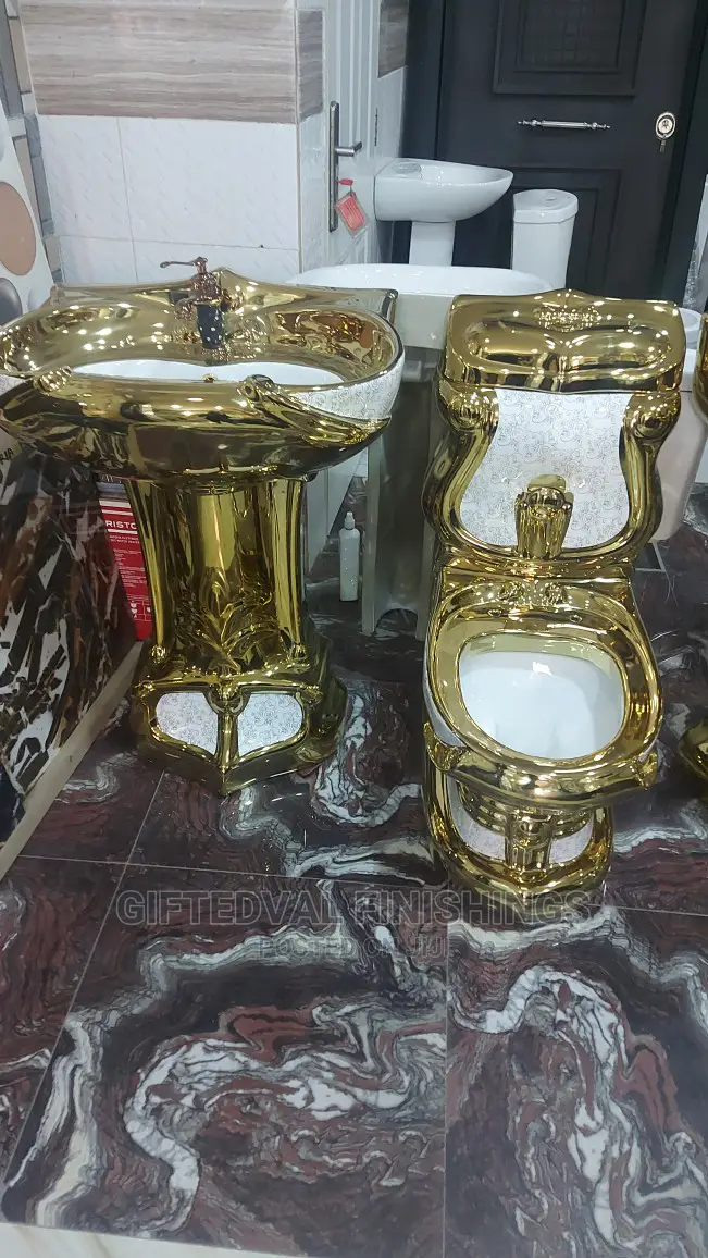 Golden Water Closet