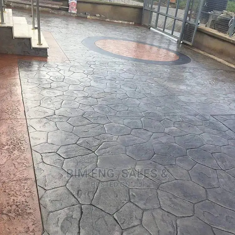 Concrete Floor Stamped