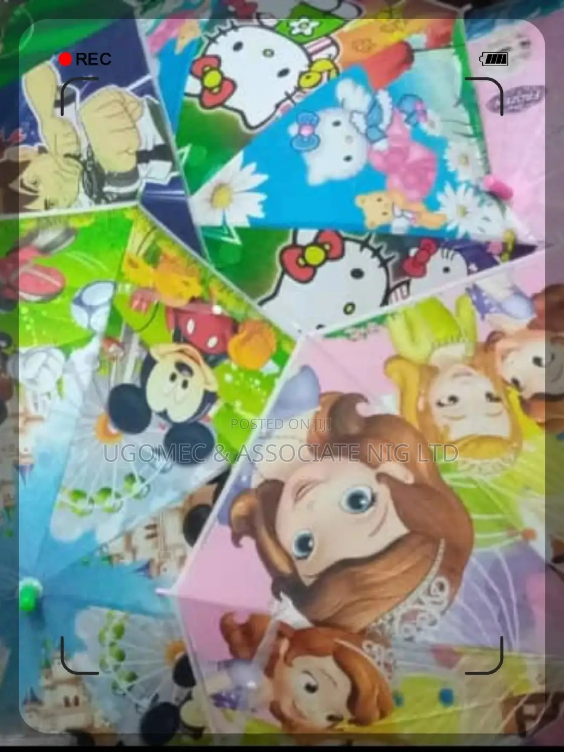 Children Umbrella With Characters