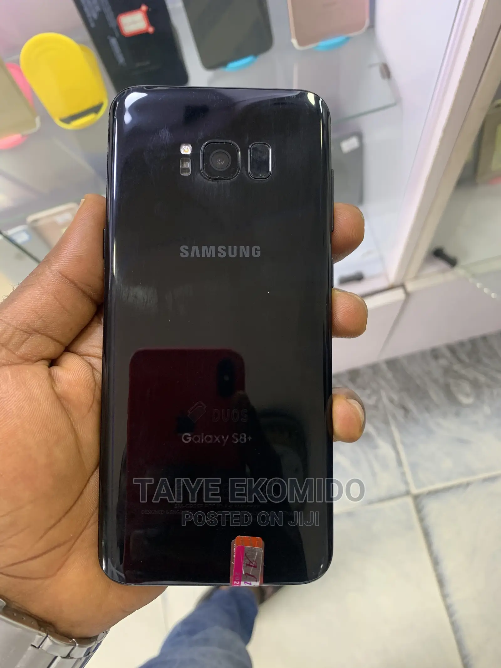 Samsung Galaxy S8 Plus 64 GB Black