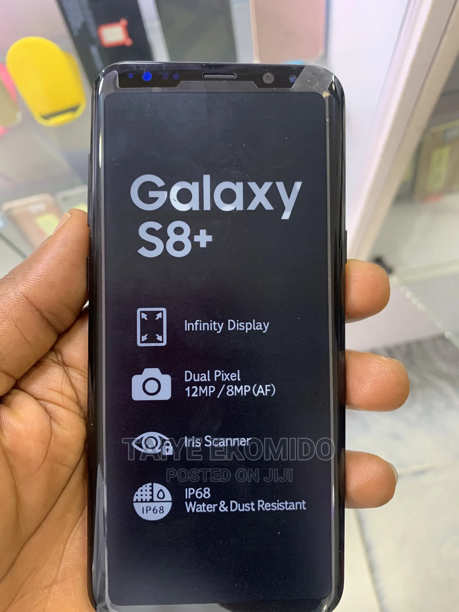 Samsung Galaxy S8 Plus 64 GB Black