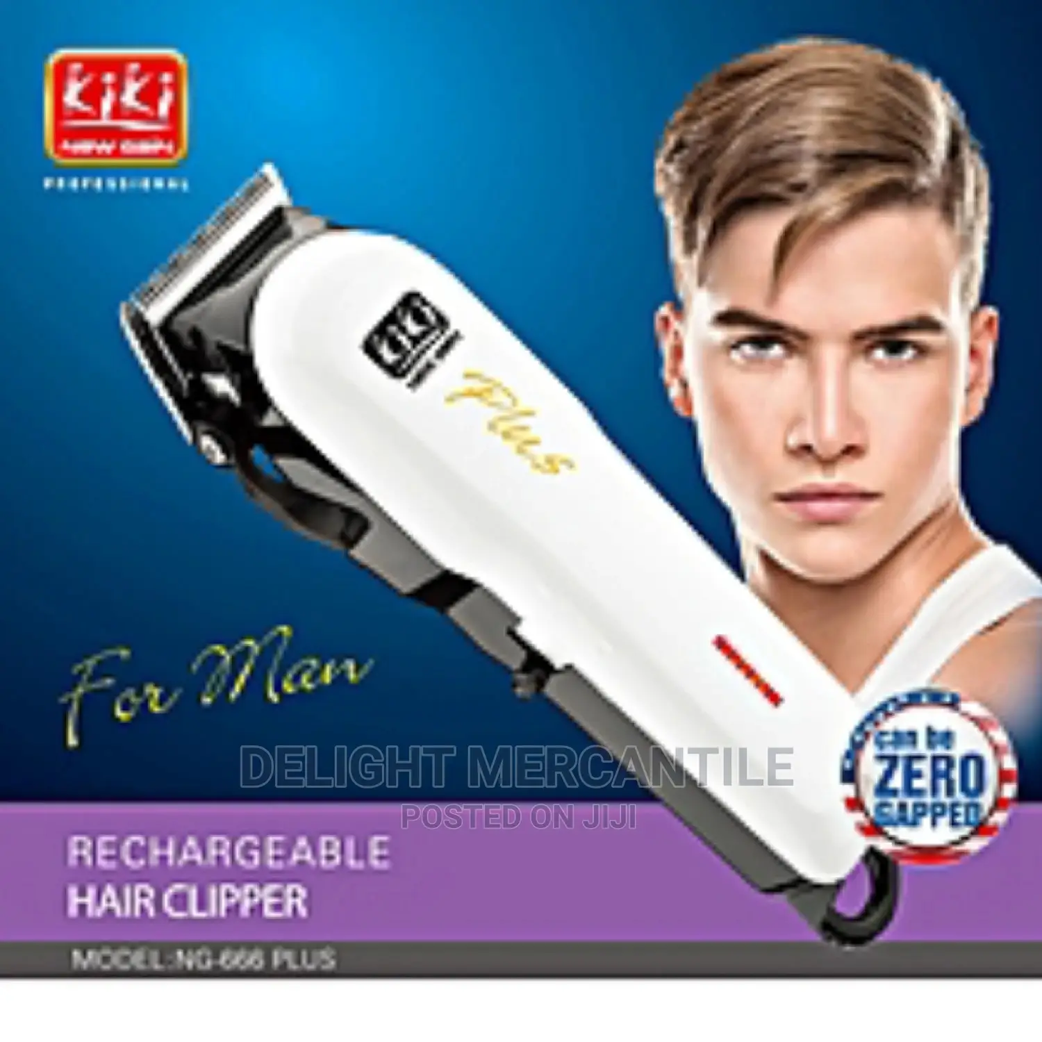 Rechargeable Professional Hair Clipper Kiki Plus Newgain