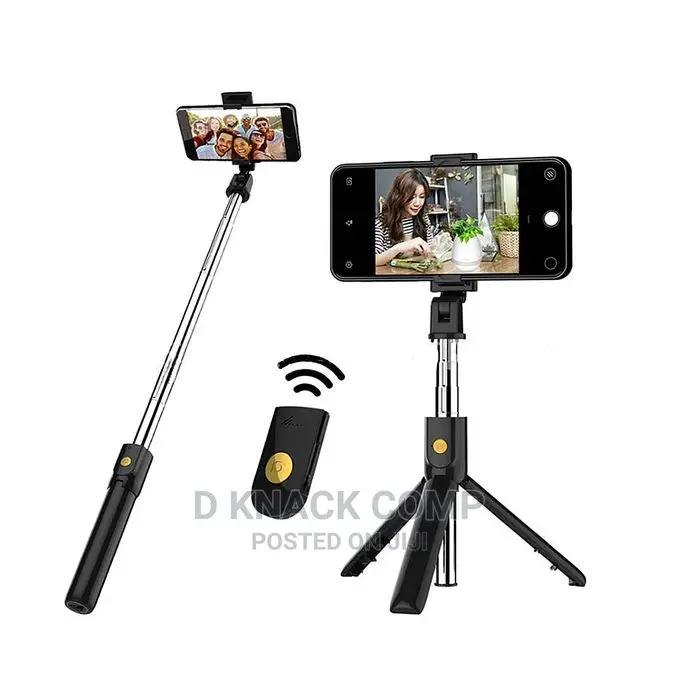 Selfie Stick Integrated Tripod Bt 4.0 Wireless Selfie Stick