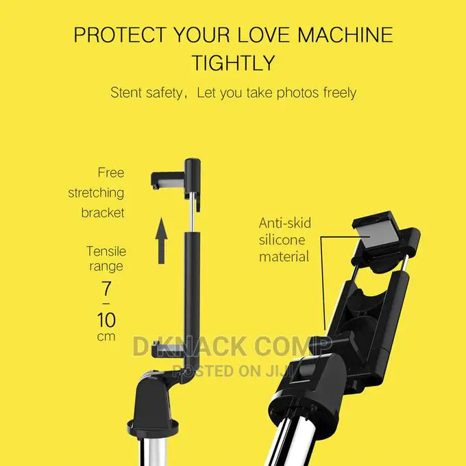 Selfie Stick Integrated Tripod Bt 4.0 Wireless Selfie Stick