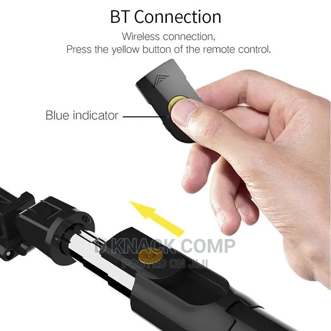 Selfie Stick Integrated Tripod Bt 4.0 Wireless Selfie Stick