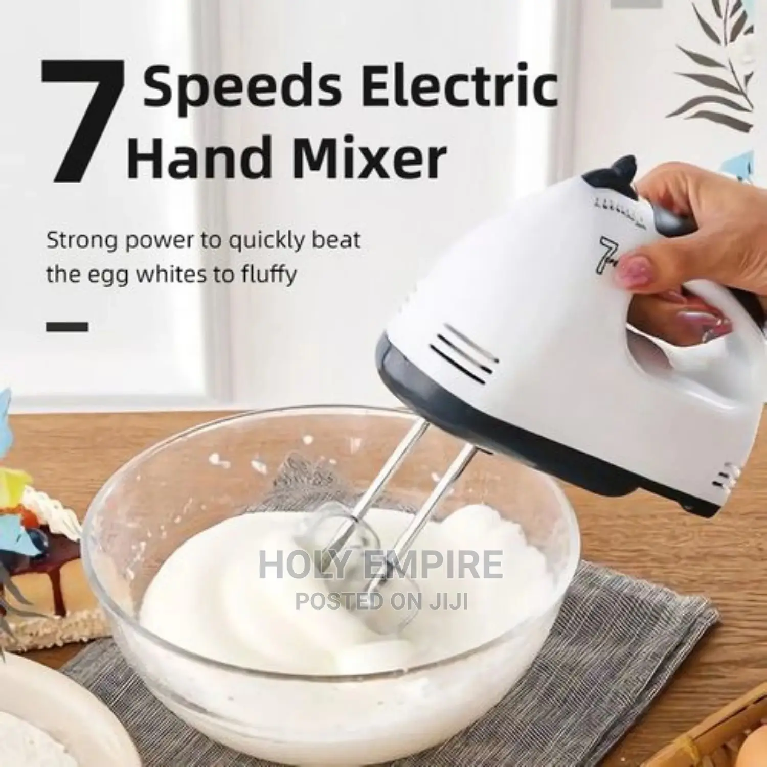 Scarlett 7 Speed Electric Hand Mixer Whisk Egg Beater Cake