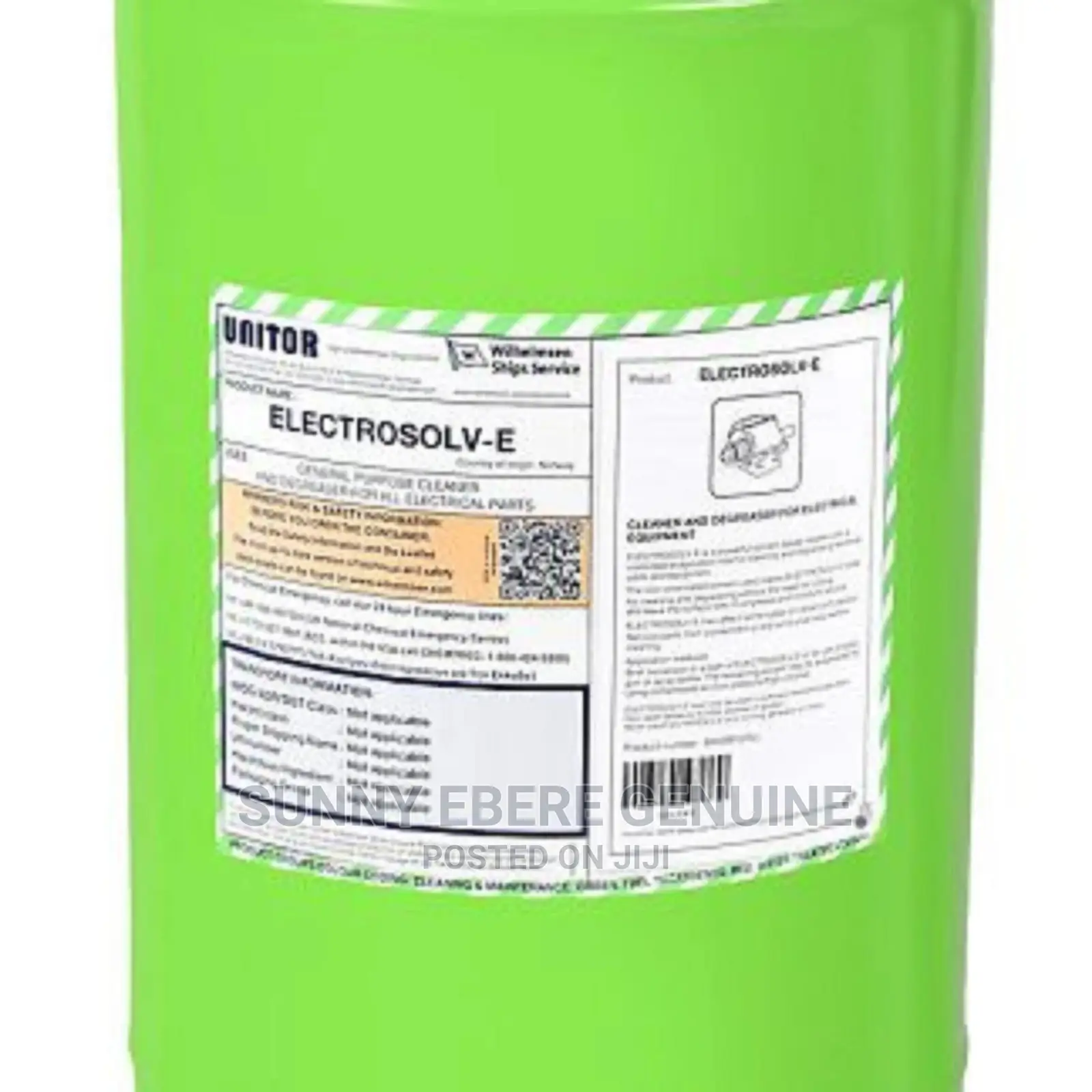 Unitor Electrosolv-E 25 LTR Offshore Supply Genuine