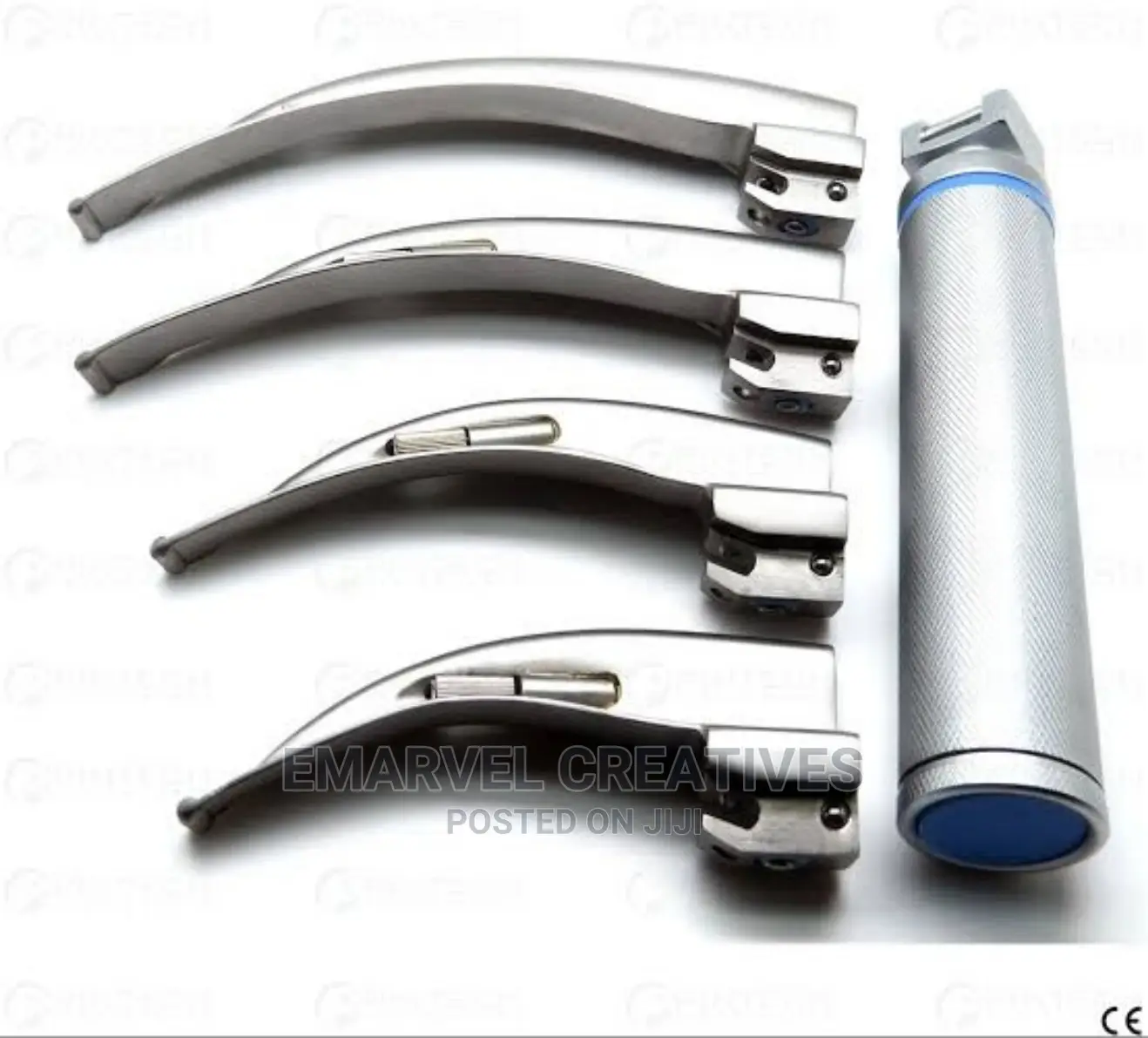 Laryngoscope 4 Blades Macintosh Standard Handles With Box